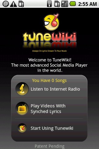 TuneWiki媒体播放器