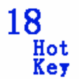 快捷键18 HotKey