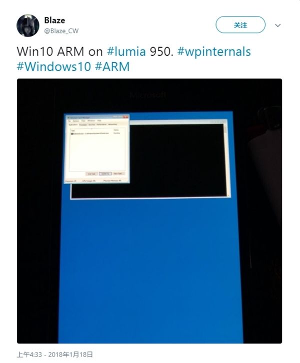 ҲԣLumia 950ɹARMWin10ϵͳ