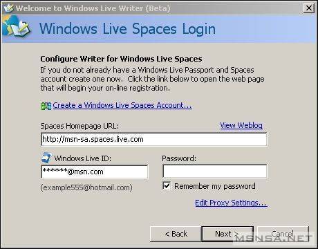 Windows Live Writer