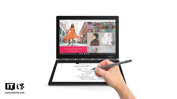 뷢Win10˫ʼǱYOGA Book 2