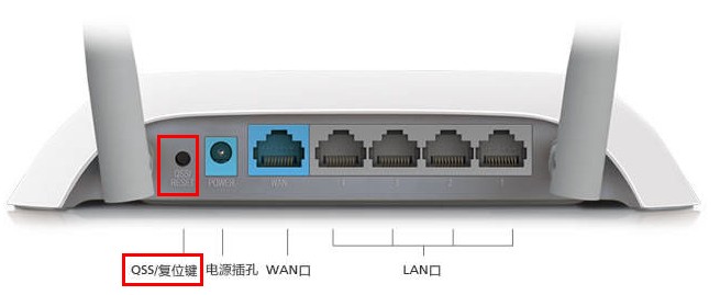 tp-link wr740noss/reset