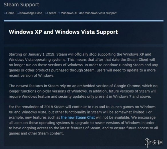 ôwindows7ϵͳSteamѲ֧XPVistaϵͳ û1%