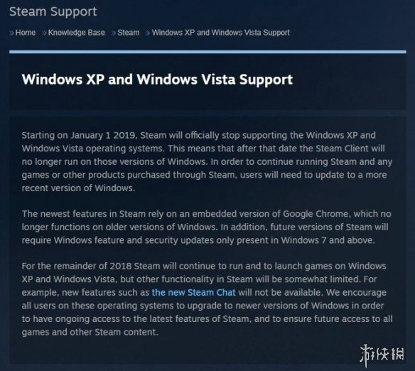 ôwindows7ϵͳSteamѲ֧XPVistaϵͳ û1%