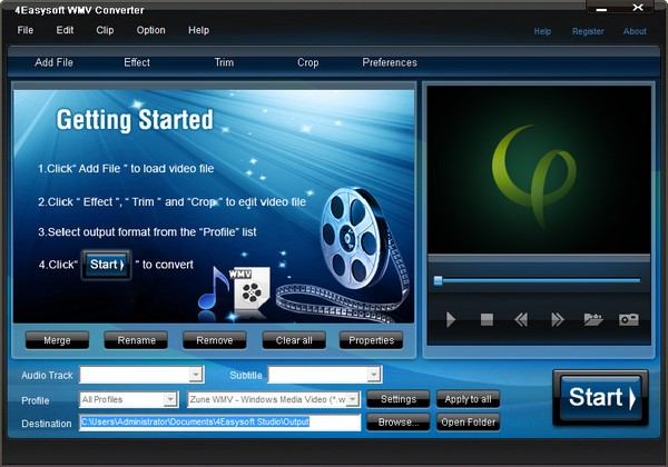 4Easysoft WMV Converter(WMV视频格式转换器)