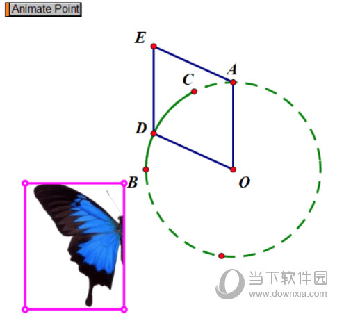 几何画板怎么制作蝴蝶动画 制作方法介绍