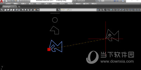 AutoCAD2017怎么移动图形 整体拖动图纸教程