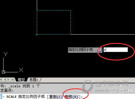 AutoCAD2017怎么缩放图形 缩放到指定大小教程