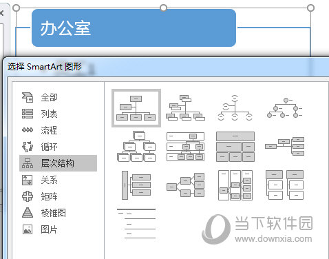 PPT2016怎么把树状图做成横排 SmartArt帮你忙