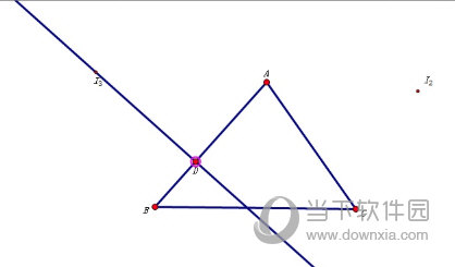 几何画板怎么作三角形的旁切圆 制作方法介绍