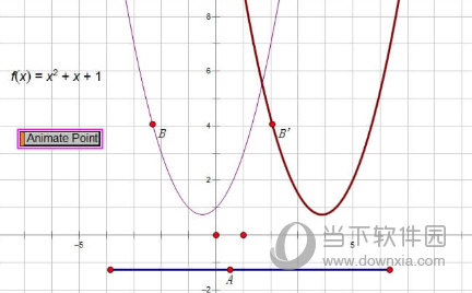 几何画板如何实现直线运动带动曲线运动 操作方法介绍