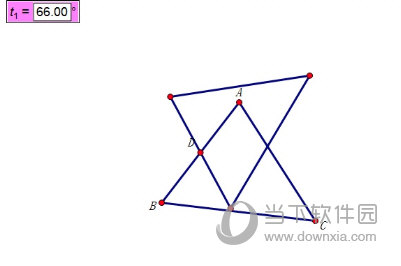 几何画板怎么实现三角形和平行四边形互换 操作方法介绍