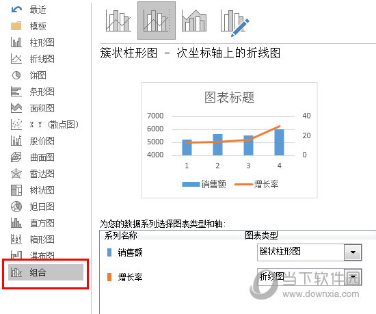 Excel2016如何添加次坐标轴 坐标设置了解下