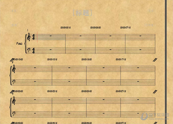 Overture乐谱设置教程 几个步骤保证曲谱简单又美观