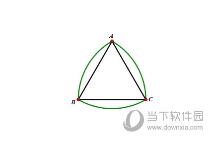 几何画板如何画莱洛三角形 绘制方法介绍