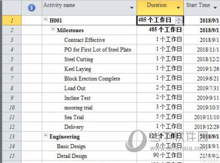 project2010怎么修改表头 操作方法