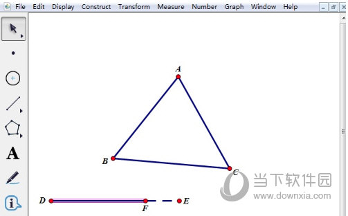 几何画板如何制作图形的平移动画 制作方法介绍