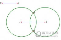几何画板怎么演示线段垂直平分线的尺规做法 操作方法介绍