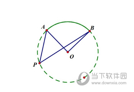 几何画板怎么制作圆周角定理演示动画 制作方法介绍