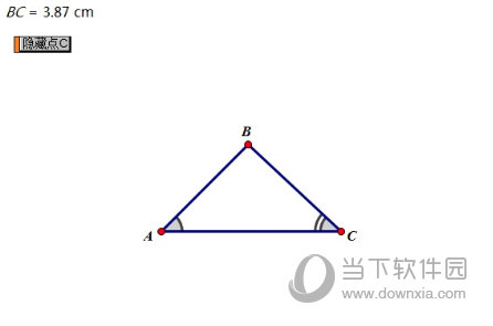 几何画板如何创建文字操作按钮 创建方法介绍