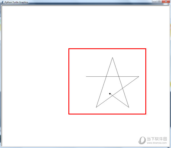 海龟编辑器五角星怎么画 绘制五角星就是这么简单