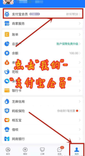支付宝积分延期卡在哪里？支付宝积分延期步骤教程