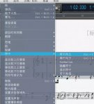Overture如何设置符杆 音符菜单中有