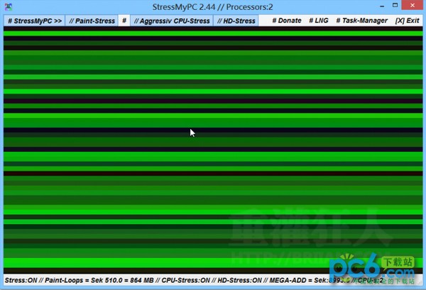 电脑硬件压力测试工具(StressMyPC)