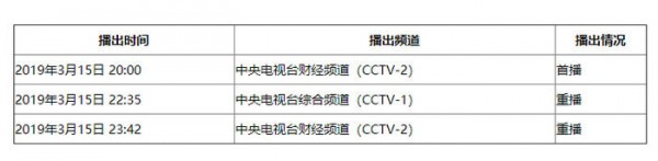 2019年315晚会直播入口 2019年315晚会直播在哪里看