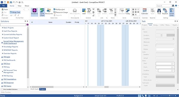 ConceptDraw PROJECT(项目管理软件)