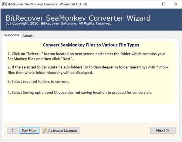 BitRecover SeaMonkey Converter Wizard(转换器向导工具)