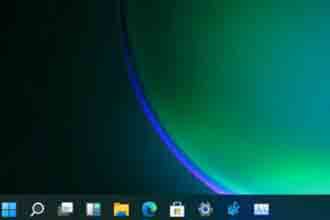 win11任务栏无法更改怎办?win11任务栏怎么设置透明、变小和靠左?