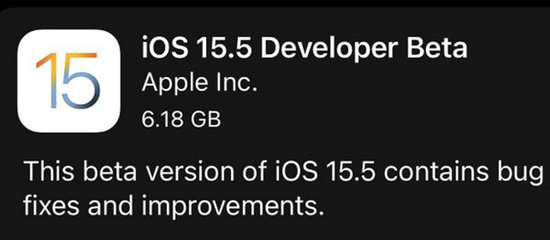 苹果ios15.5什么时候更新 苹果ios15.5更新时间说明