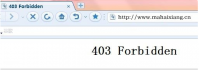 电脑打开网页出现403 forbidden怎么解决