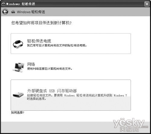 用Win7轻松传送转移个人系统设置与数据