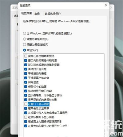 windows11窗口阴影如何关闭 windows11窗口阴影关闭方法介绍