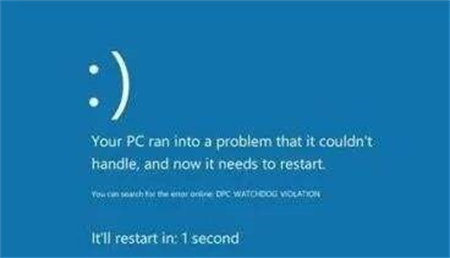 win10蓝屏笑脸提示重启原因是什么 win10蓝屏笑脸提示重启原因介绍