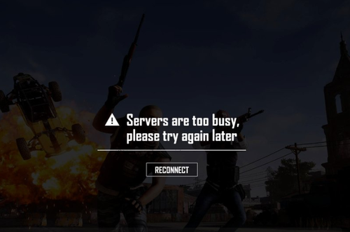 ​绝地求生Servers are too busy怎么办  ​绝地求生Serve
