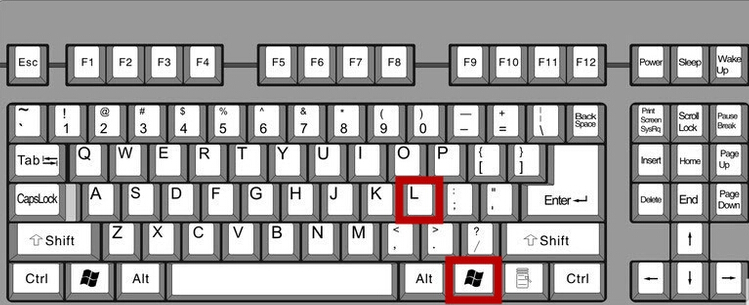 锁定计算机的快捷键
