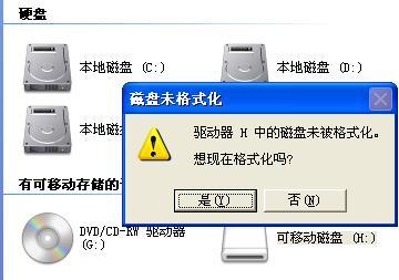 磁盘未被格式化的原因与解决方法