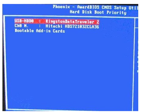 AwardBIOS主板如何设置u盘启动