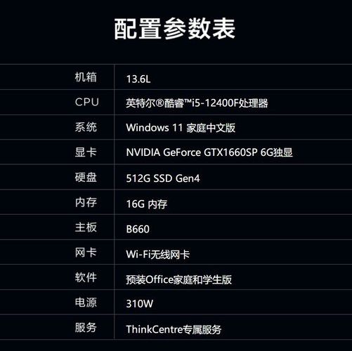 联想GTX1660S主机配置怎么样