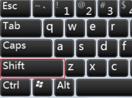 电脑键盘怎么打出大写字母方法