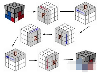 三阶魔方还原公式,小编教你三阶魔方怎么还原