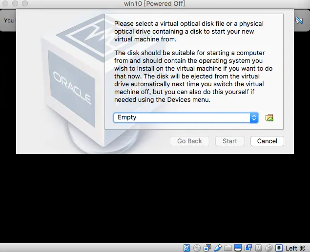 使用VirtualBox在mac装win10虚拟机教程