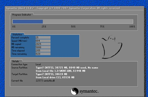 怎么通过ghost安装win7系统