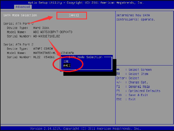 装xp系统蓝屏代码0x000007b解决方法