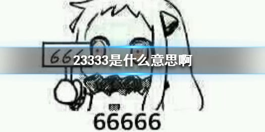 23333是什么意思啊 23333梗出处介绍