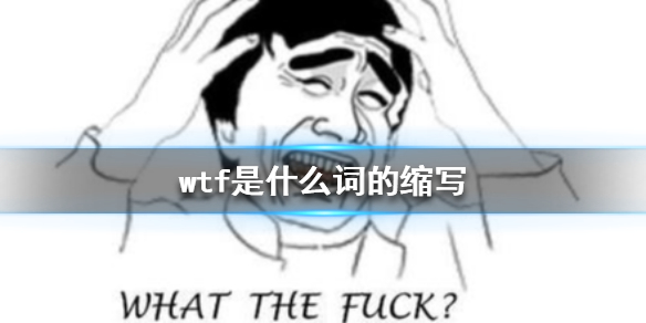 wtf是什么词的缩写 wtf什么意思