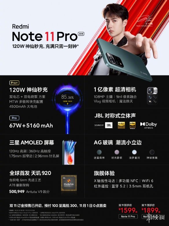 红米note11pro参数配置介绍 红米note11pro配置怎么样